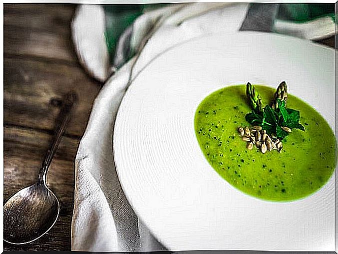 Green gazpacho