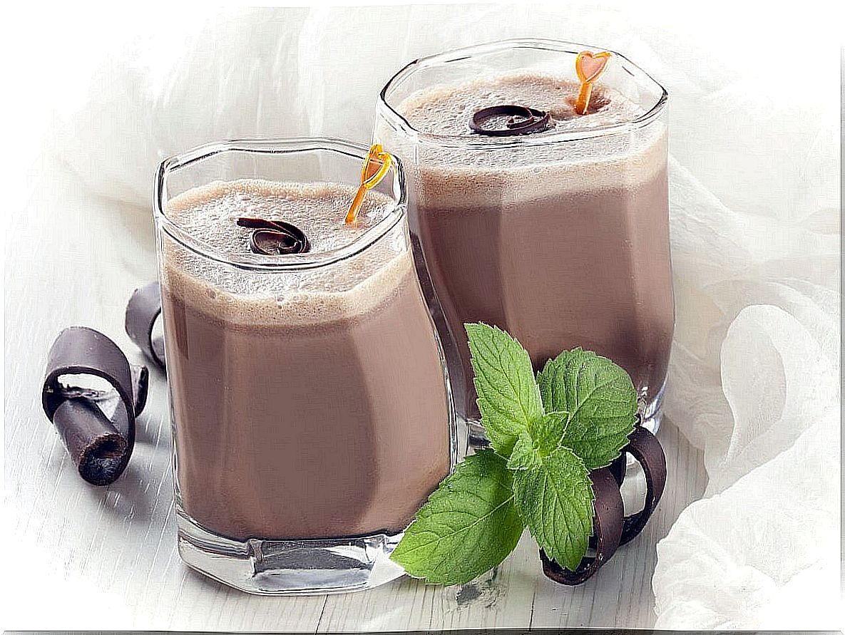 Chocolate milkshake