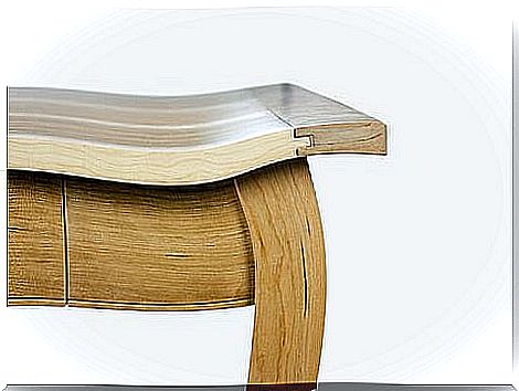 wood table