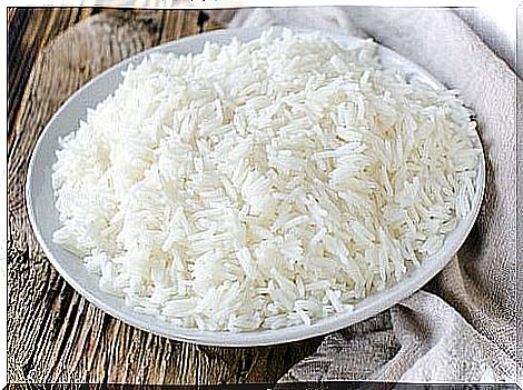 White or refined rice