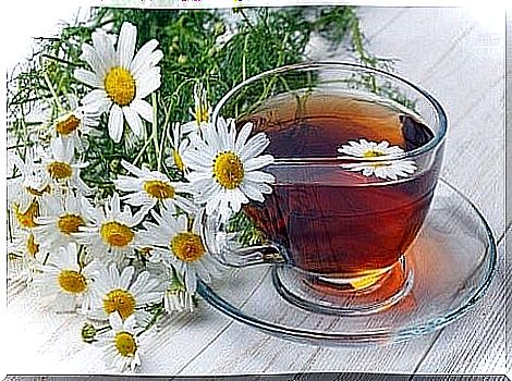 Chamomile tea.