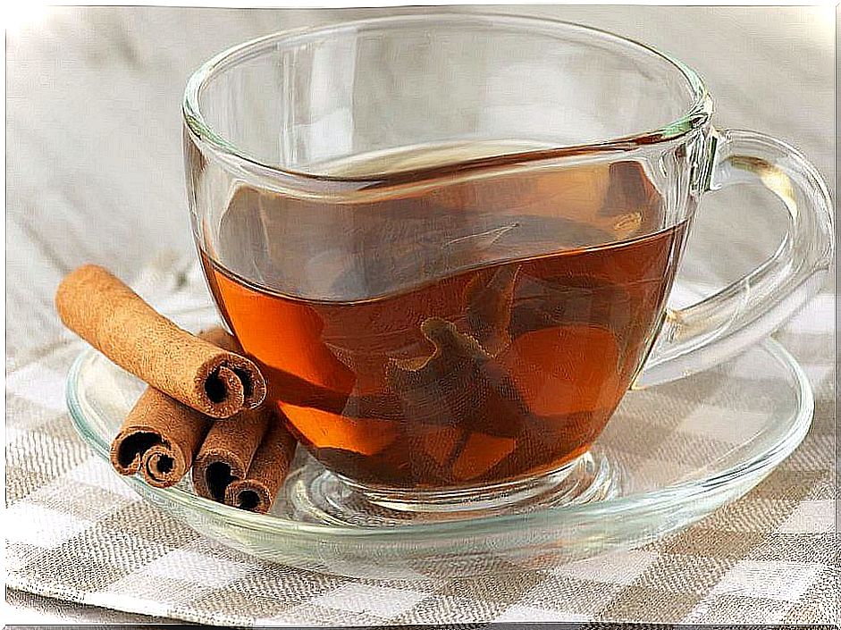 Cinnamon tea.