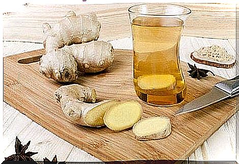 Ginger for nasal congestion