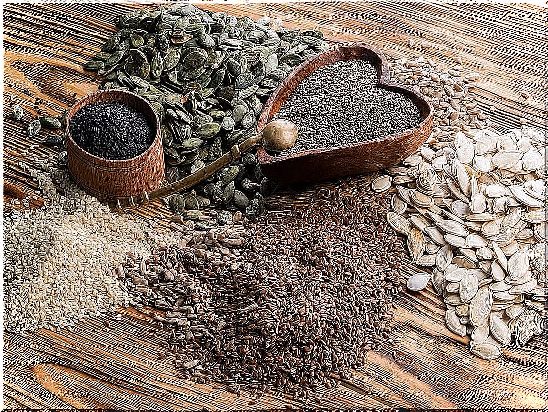 Seeds are foods that help take care of the liver