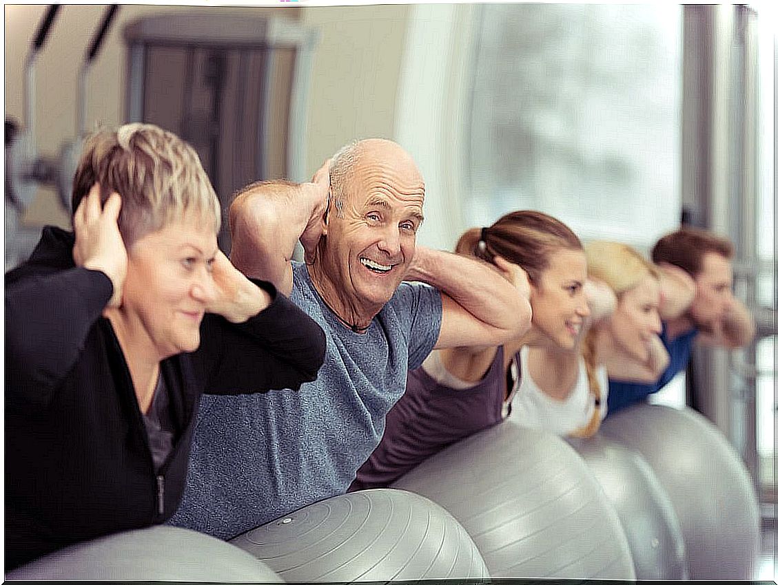 What exercises to encourage in older adults?