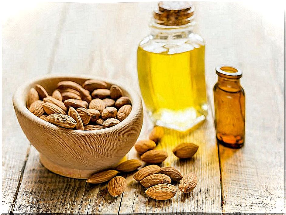 Almond oil for nail health