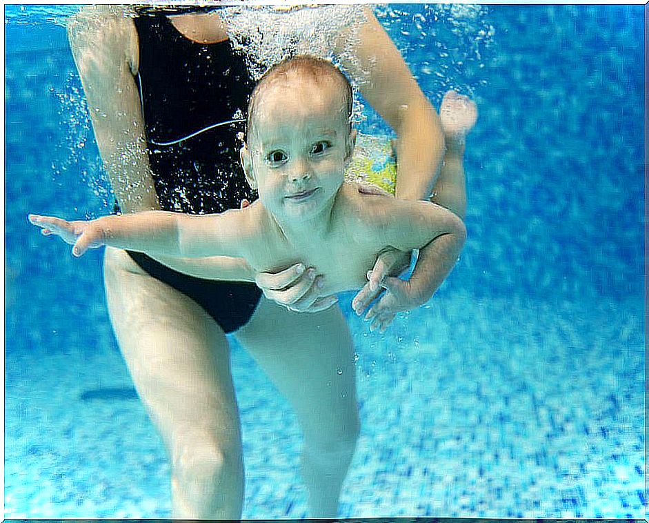 Baby hydrotherapy