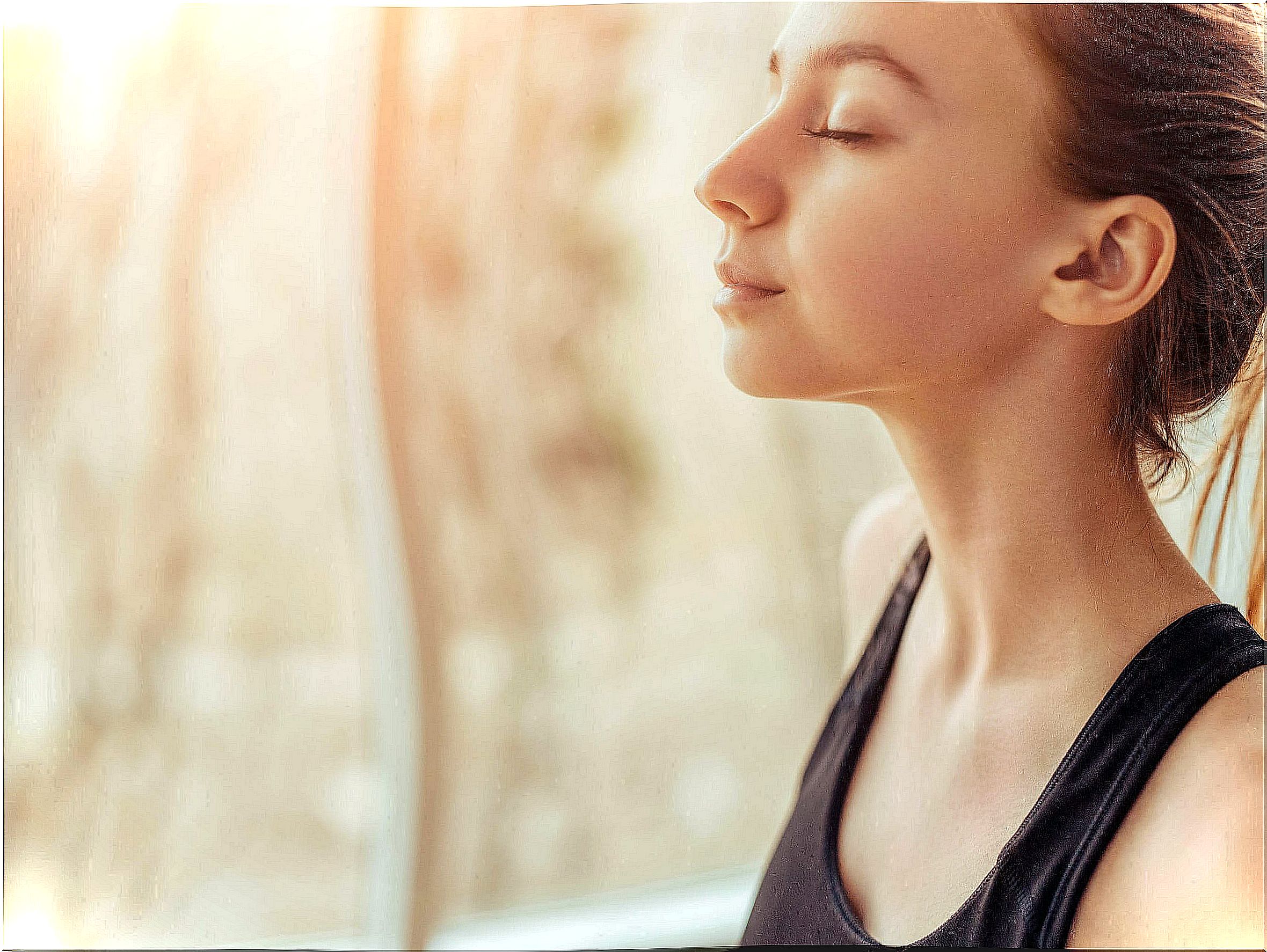 Breathing before exercising can ease back pain.