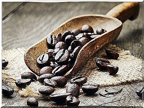 Coffee grains